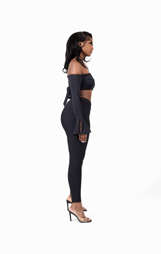 KALI- BLACK TWO PIECE SET