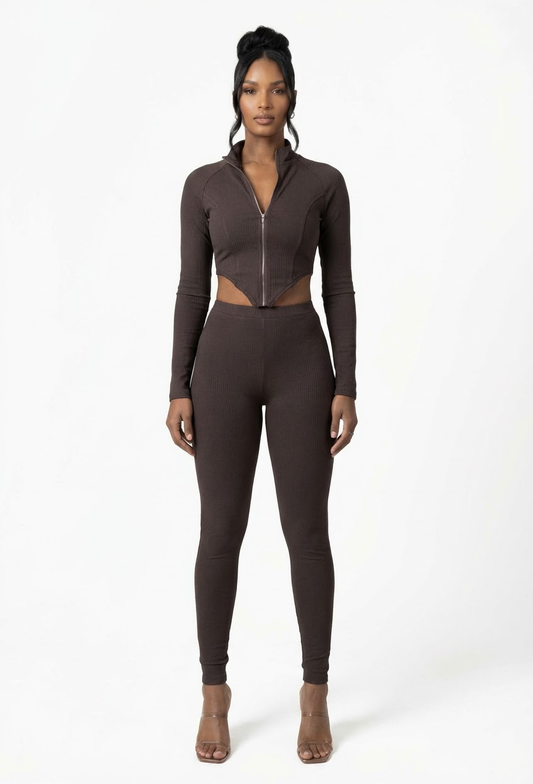 AMORY-BROWN TWO PIECE SET